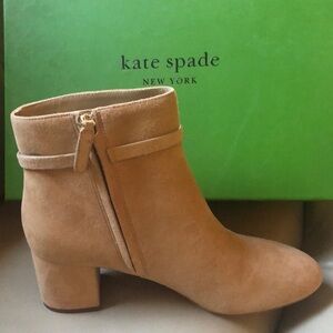 SALE NEW kate spade Suede Ankle Boots